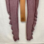 Lululemon Turn Around Tight Leggings in Heathered Bordeaux Drama Size 6 Photo 4