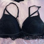 PINK - Victoria's Secret PINK Victoria’s Secret Black Lace Bralette Photo 0