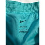 Nike Womens Teal Dri-FIT Running Shorts Size M Photo 7
