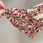 Anthropologie x Maeve Floral Hiver Blouse Lace Button Down Top- Size 0 Photo 5