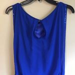 Aidan Mattox  size 0 retro blue sequin dress Photo 4