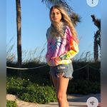 Exist Colorful Tie-Dye Hoodie sweatshirt size Small Photo 4