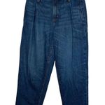 Banana Republic factory luxe mid rise straight dark wash crop jeans size 27/4 Photo 1