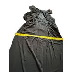 Elie Tahari  Black Ruffle Cocktail Dress Photo 8