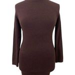 French Connection Brown turtleneck Bodycon sweater dress Photo 0