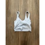 Lululemon Align Tank Top Crop Sleeveless V‎ Neck Lined Blue Size 4 Photo 1