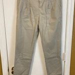 MET Chino & Friends women's size 27 tapered & pleated button fly pants 30x28 Photo 0