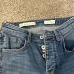 Pilcro and the Letterpress Anthropologie pilcro high rise sequin flare jeans size 26 Photo 2