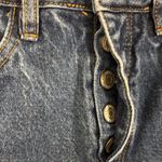 Brandy Melville /John Galt Raw Hem Cropped Straight Leg Jeans Size Medium Photo 3