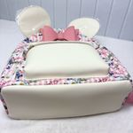 Disney 's Minnie Mouse Floral Stripe Mini Backpack Photo 11