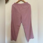 Land 'n Sea Pink Linen Wide Leg Pants Size M Photo 1