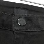 RTA Distressed Boot Cut Jeans Women’s Size 26 Black Mid Rise Stretch Denim Photo 8