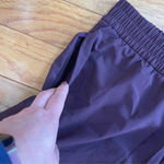 Victoria's Secret Victoria Secret Sport track pants joggers workout lounge pants burgundy Sz M Photo 2