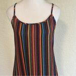 Show Me Your Mumu Show Me Your Mumu Shiloh Tassel Slip Dress Size Small Rainbow Photo 10
