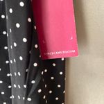 Vince Camuto  sz‎ S black white polka dot sleeveless blouse NWT Photo 7