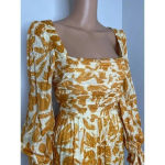 Saylor  Fritz Mini Dress size L Long Sleeve Cottagecore Photo 5