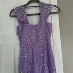 Hello Molly  Lilac Lavender Party Sequin Mini Dress Photo 6