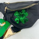 Tipsy Elves  sequin clover fanny pack NWT No drink holder Photo 1