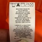 Lole Women’s  Athletic Running Tank‎ Top With Pocket Orange & White Size Small Photo 6