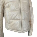 LTH JKT Cay Cropped Puffer Jacket in Pearl White Size Small White Photo 8