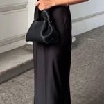 ZARA  Satin Effect Cut Out Dress in Black Bloggers Fav XS 4432/201 Wedding Guest Photo 6