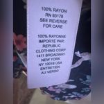 Philosophy Floral Short Sleeve Blouse floral and animal print 3/4 sleeves 2X Photo 13