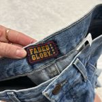Faded Glory  Womens Denim Jean Shorts Sz 12 VTG Y2K High Rise Made In USA Cotton Photo 5
