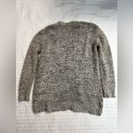 Cotton Emporium  Open Cardigan Eyelash Sweater Photo 1