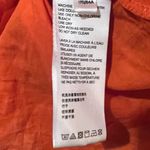 Urban Outfitters  Hanna Orange Floral Babydoll Scalloped Mini Dress Size‎ Small Photo 12