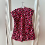 Saloni Ashley Mini Dress Size 2 NWT Gathered Cotton Poplin Summer Tiered Pink Photo 4