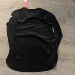 Lilly Pulitzer  luxletic Blythe velour black pullover top size XS Photo 6