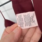 EXPRESS  Burgundy Crisscross Neck Cami Tank Top Size Medium Photo 3