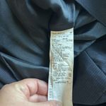 United Colors Of Benetton  Pinstripe Knee Length Dress Black Medium Photo 7