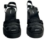 Abound  Black Chunky Platform Fisherman Sandals Women Size 11M Lug Sole Photo 1