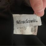 MiracleSuit  Black Slimming Ruffle One Piece Swimsuit Size 14 Photo 9