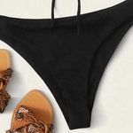 SheIn Ribbed Black Bottom Swimsuit Photo 2