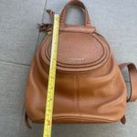 Cole Haan Delilah Backpack Purse NEW Chestnut Brown Career Leather Lux Photo 13