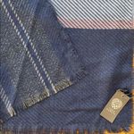 Vince Camuto NWT Wrap Scarf Shawl So Soft Blue Green Pink Silver Plaid Gorgeous Photo 3