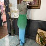 Fore Regina Ombre Dyed Crochet Maxi Dress Coverup Mermaid Photo 8