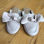 Bamboo  Pink Bow Mule Loafer Knotted Slip Ons Photo 1