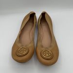 Tory Burch Nude Tan Caroline Ballet Flats Women's 7 Photo 1