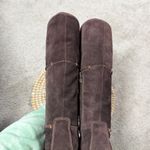 Timberland  Y2K Moorland Hollace Tall Brown Suede Lace-Up Boots Sherpa Lined 7.5M Photo 10