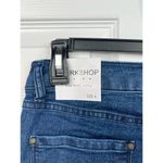 Workshop Republic Clothing WORKSHOP Republic Jeans Size 6 Dark Blue High Rise Cuffed Skinny Ankle Stretch Photo 6