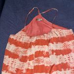 Love 21  boho tie dyed maxi dress, size large, coral and tan Photo 1