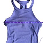 Alo Yoga Insight Ribbed Tank Top Mauve Woodrose Built in Soft Bra Size Small Photo 7