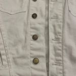 L'Agence L’AGENCE White Denim Jacket Photo 3