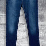 Mavi Jeans Mavi Adriana Super Skinny Dark Blue Jean Women 29 (32X31) Mid Rise Stretch Denim Photo 0