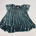 Raya Sun  Teal Tie-Dye Blouse   Photo 1