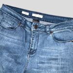 Tribal patchwork look skinny jeans Blue Size 10 Photo 3