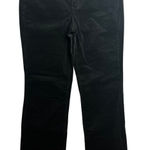 NYDJ  Marilyn Straight Black Corduroy Pants Womens Size 8 Photo 0